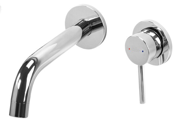 Wall Mounted faucet Rea Chrome + BOX