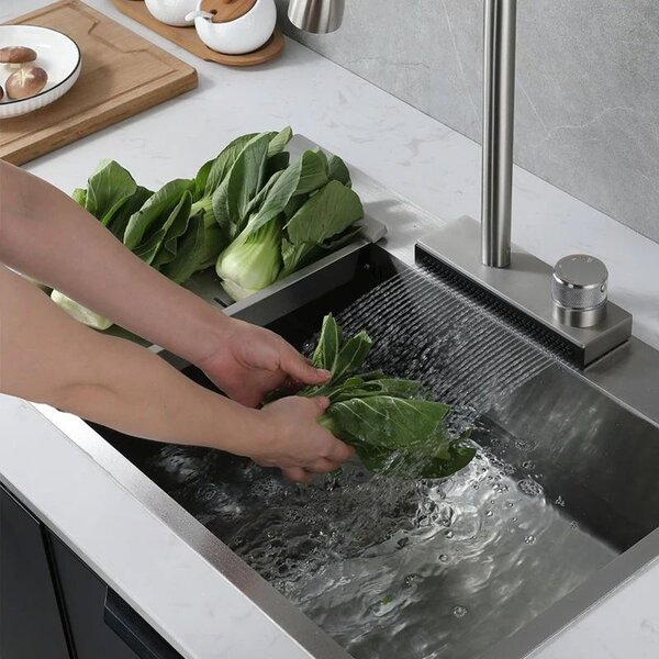 Kitchen faucet REA CONOR BRUSH NICKEL