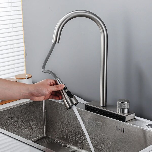 Kitchen faucet REA CONOR BRUSH NICKEL