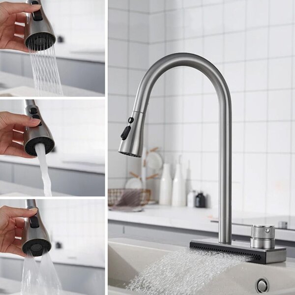 Kitchen faucet REA CONOR BRUSH NICKEL