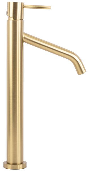 Bathroom faucet Rea Level Brush Gold High