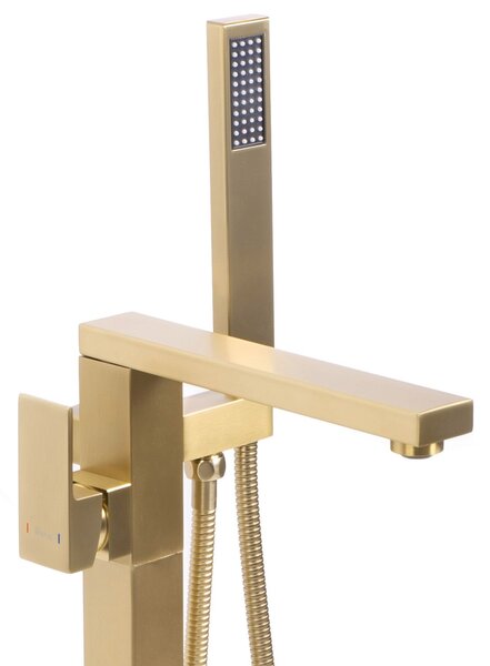 Free-standing faucet Rea TERY Gold Brush