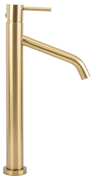 Bathroom faucet Rea Level Brush Gold High