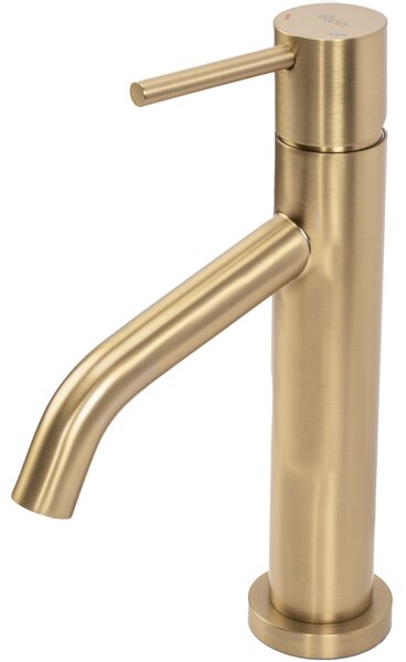 Bathroom faucet Rea Level Brush Gold