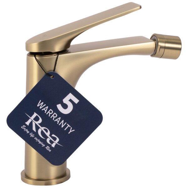 Bidet faucet Rea AVALON Brush Gold