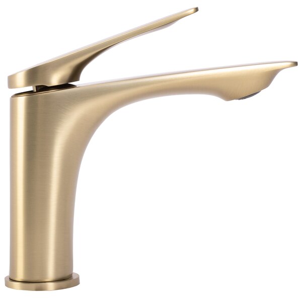 Bathroom faucet Rea AVALON brush gold Low