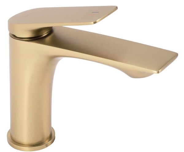 Bathroom faucet Rea AVALON brush gold Low