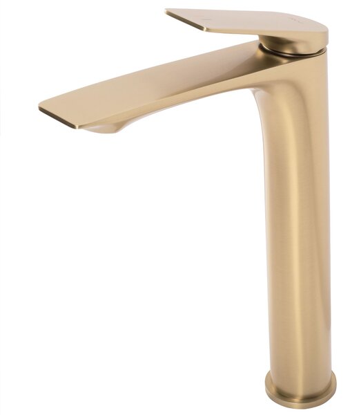 Bathroom faucet Rea AVALON brush gold High