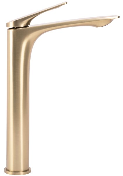 Bathroom faucet Rea AVALON brush gold High