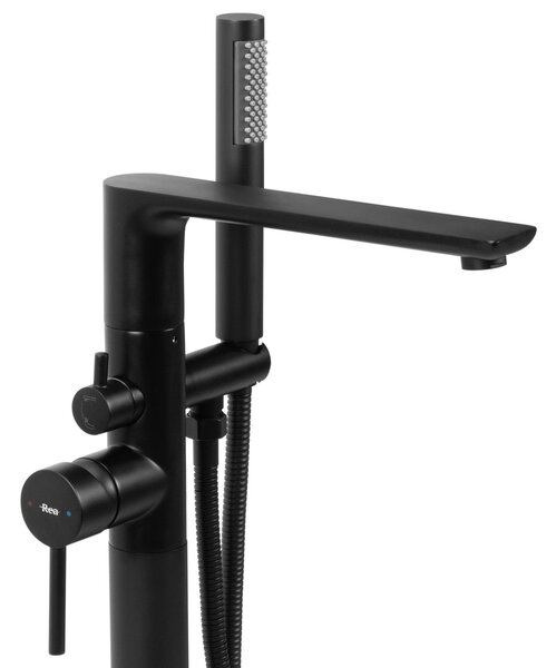 Free-standing faucet Rea Flores Black