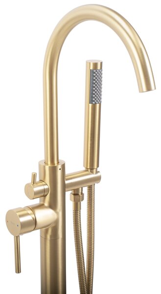 Free-standing faucet Rea MONO Gold Brush