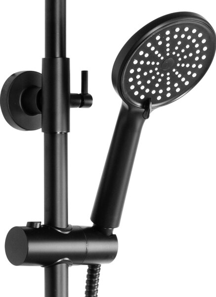 Shower set REA SALTON BLACK MATT