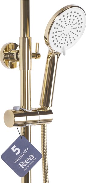 Shower set REA SALTON GOLD