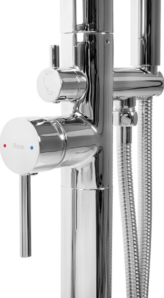 Free-standing faucet Rea Flores Chrome