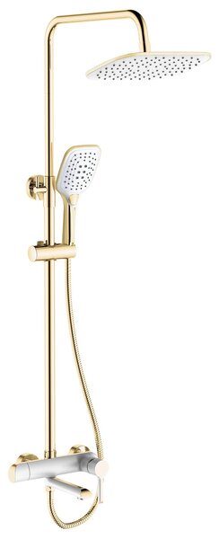 Shower set REA MELIA WHITE GOLD