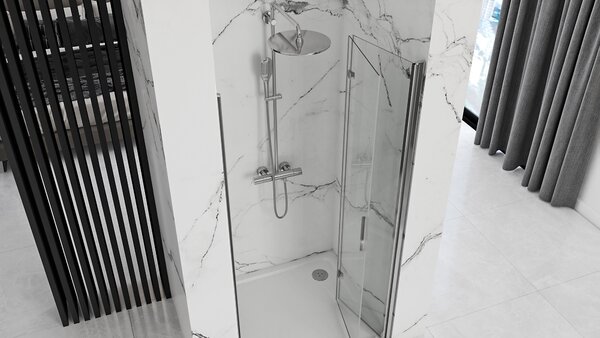 Shower doors Rea Molier Chrome+ profil 80