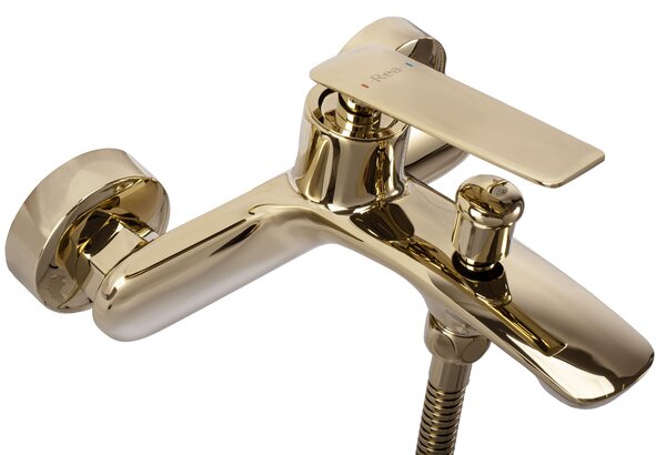 Bath faucet REA Jager Gold