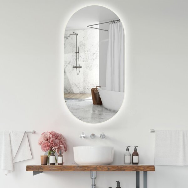 Mirror LED EGj 50x90 cm