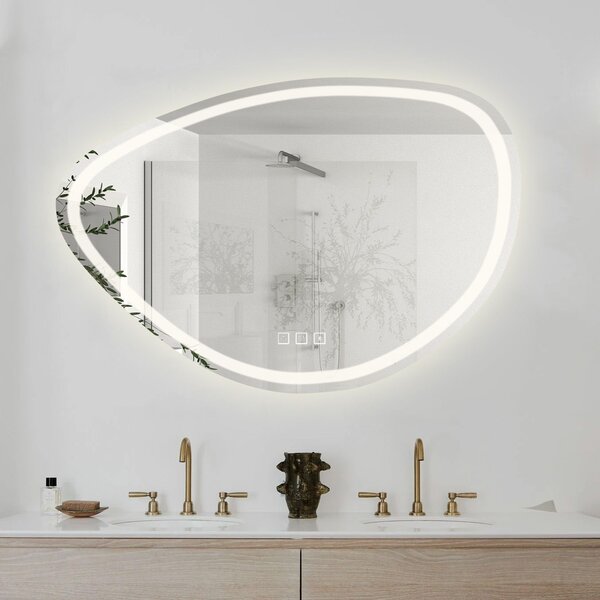 Mirror LED 70x100cm FOG