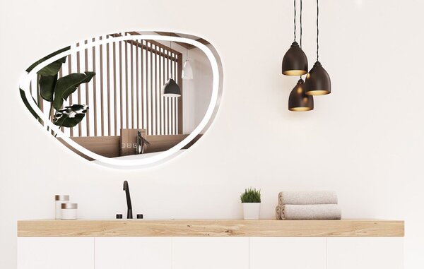 Mirror LED 70x100cm FOG