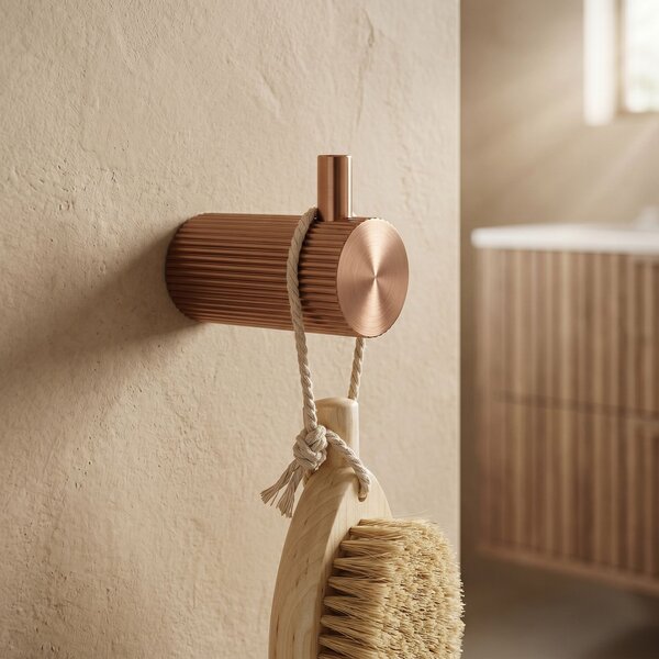 Bathroom hook 64104 SOLO Brush Copper
