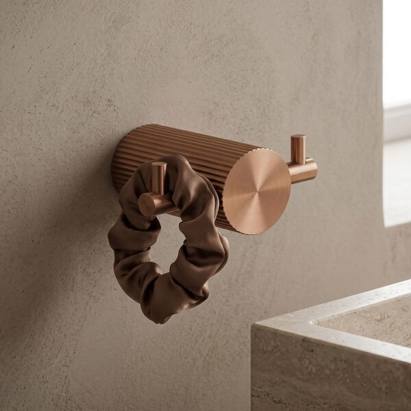 Bathroom hook 64104A SOLO Brush Copper