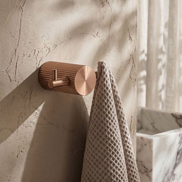 Bathroom hook 64104A SOLO Brush Copper