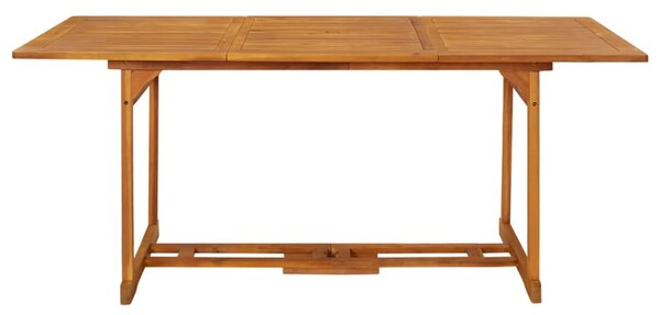 Garden Dining Table 180x90x75 cm Solid Acacia Wood