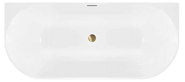 Wall acrylic bath CAPRI SLIM 150cm