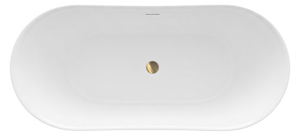 Freestanding Acrylic Bathtub Lusso Slim 170