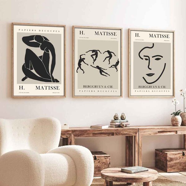 Satori Wooden 20x30cm Berggruen Art of Frame Set of 3 in Multicolour