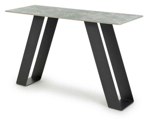 Oshawa Ceramic Console Table In Green