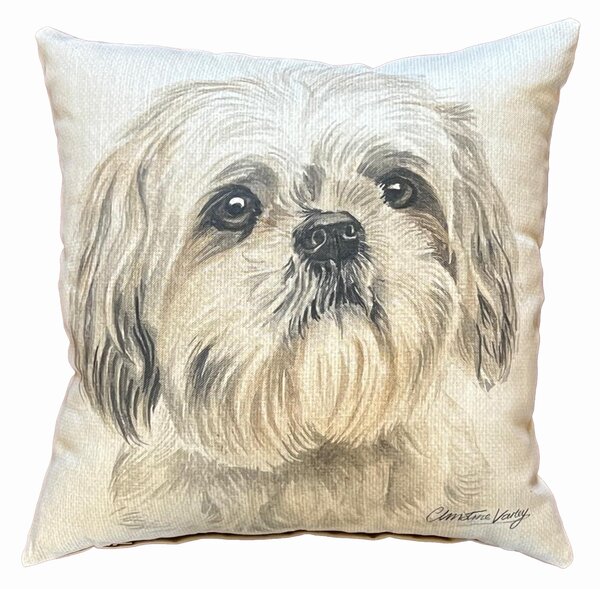 Daro Shih Tzu Square Cushion