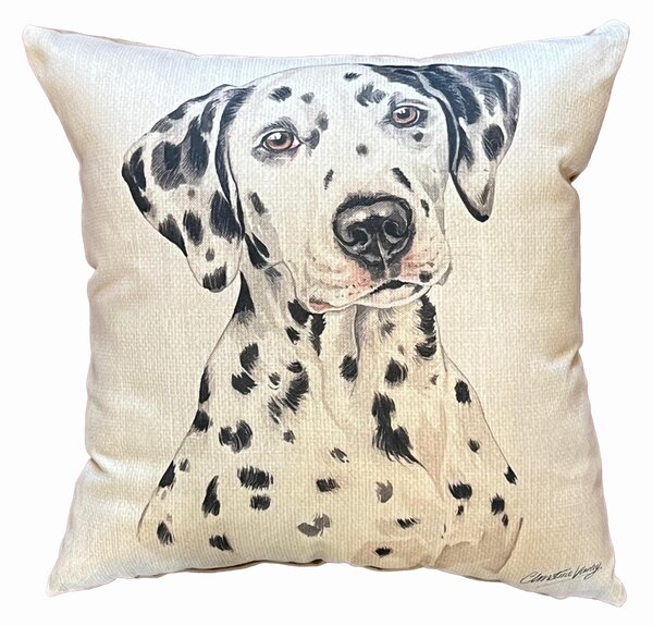 Daro Dalmatian Square Cushion