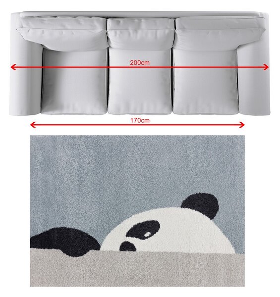 Rug Shy Panda 120x170cm