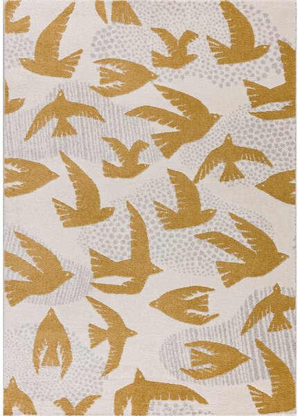 Rug Yellow Birds 120x170cm