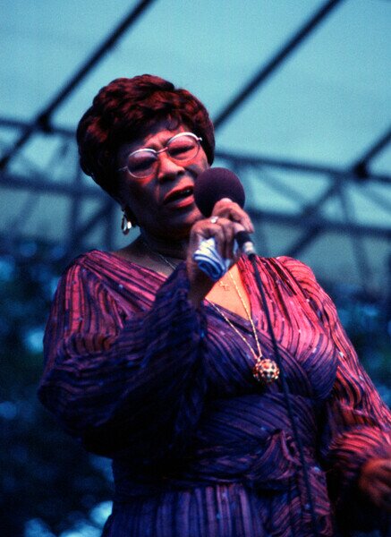 Photography Ella Fitzgerald - portrait