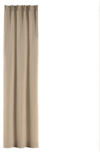 Double pinch pleat curtain