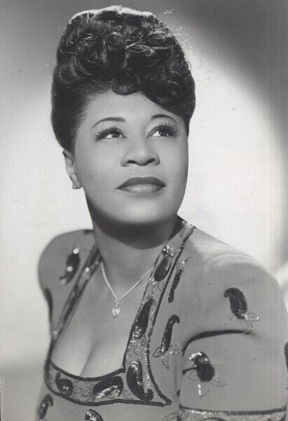 Photography Portrait of Ella Fitzgerald, 1950s