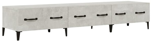 TV Cabinet Concrete Grey 150x34,5x30 cm Engineered Wood