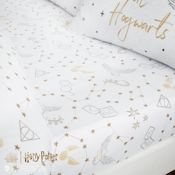 Harry Potter Hogwarts Fitted Sheet