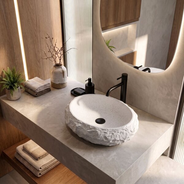 Countertop Basin Rea Mika Cloudy