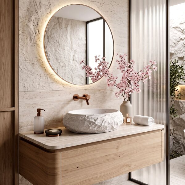 Countertop Basin Rea Mika Cloudy