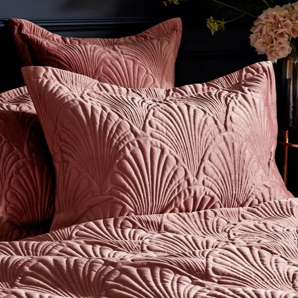 Paoletti Palmeria Blush Oxford Pillowcase Pink