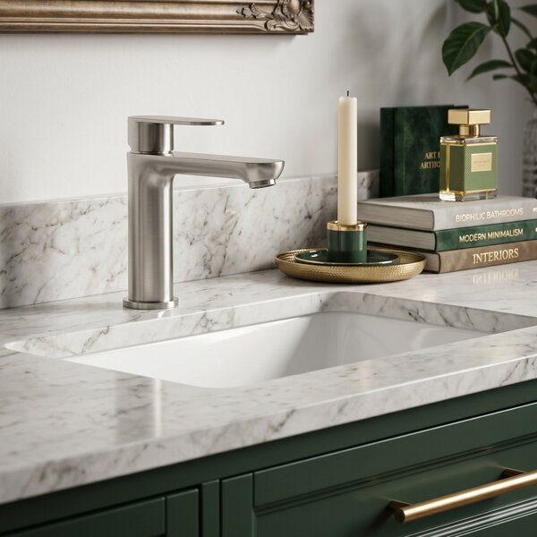 Bathroom faucet Rea Logan Brush Nickel
