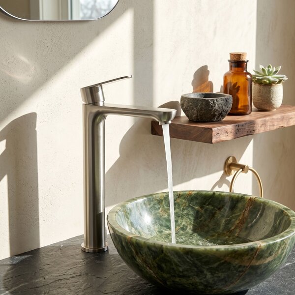 Bathroom faucet Rea Logan Brush Nickel
