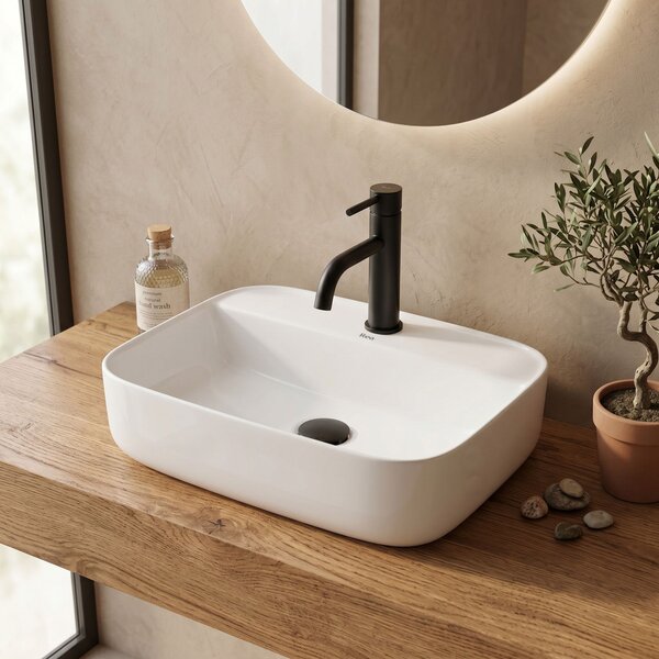 Countertop Basin Rea Martina White
