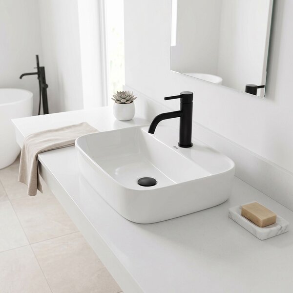 Countertop Basin Rea Martina White