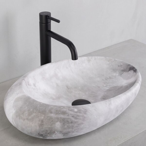 Countertop Basin Rea Roxy C Stone L.GREY