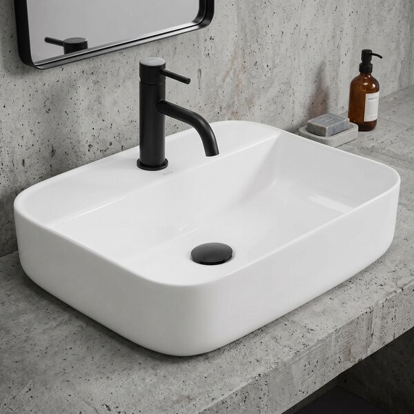 Countertop Basin Rea Martina White